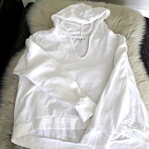 Loft lightweight cotton hoodie